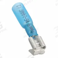 GRAINGER Wire Disconnect: Blue, Heat Shrink, Partial Coverage, 0.25 in x 0.032 in Tab (MPN 31A499). Key specifications — Disconnect Type: Socket/Tab; Brand: GRAINGER.