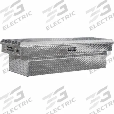 BUYERS PRODUCTS Crossover Truck Box: Crossover Truck Box, Single Lid Lid, 71 in Overall Wd - Single-Lid Crossover Boxes