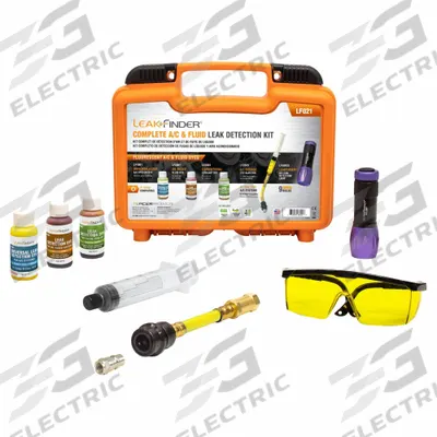 TRACERLINE Leak Detection Kit: UV Leak Detection Kit, 3 Pieces - Cooling System Tester Kits