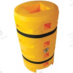 SENTRY Column Protector: 10 in, 8 in, 10 in (H-Beam)/10 in (Round)/10 in (Square), Square, LLDPE (MPN CS2442-10S). Key specifications — Color: Yellow; Maximum Compatible Column Length: 10 in; Minimum Compatible Column Length: 8 in; Brand: SENTRY; Material: LLDPE.