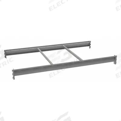 TENNSCO Bulk Storage Deck Level: 60 in x 36 in x 3 5/8 in, 14 ga Beams - Open Deck Bulk Rack Shelf Kits