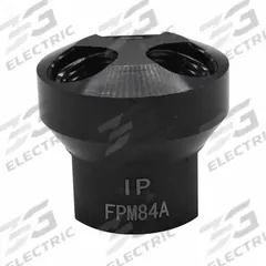 INTERSTATE PNEUMATICS Pipe Manifold Fitting: Inline, Round, Aluminum, 1/2 in Quick-Disconnect Insert (MPN FPM84A). Key specifications — Material: Aluminum; Brand: INTERSTATE PNEUMATICS; Specific Fitting Shape: Round.