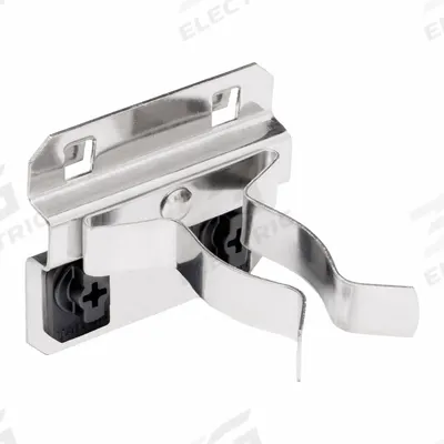 TRITON PRODUCTS Extended Spring Clip: 2 3/4 in x 2 1/8 in x 2 1/4 in, 3 Hooks - Spring Clip Toolholders for Square-Hole Pegboard