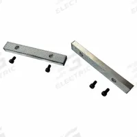 PALMGREN Standard Jaw Plate Kit: Steel, For 8 1/2 in Vise Jaw Wd, Fasteners, Works with 61KD25 (MPN 964645601). Key specifications — attr865132: Fasteners; attr867042: 61KD25; attr867043: 9629758; attr663946: PALMGREN; attr923123: Steel.