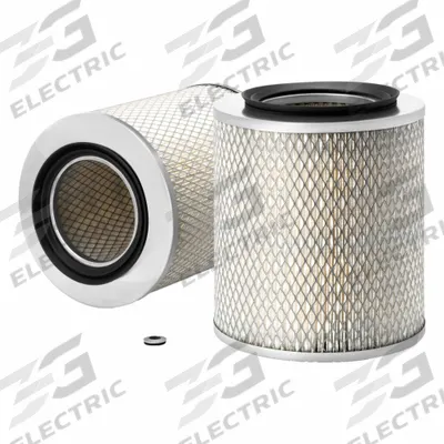 FLEETGUARD Automotive Air Filter: Round-Oval, Engine, Axial Seal, 9 7/32 in Outside Dia - Round/Oval Engine Air Filters