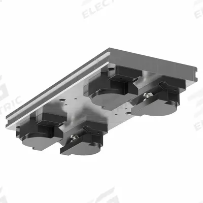 HEPCOMOTION Carriage: For 76 mm Rail Wd, Roller, GV3 Std Carriage, 54.7 mm Carriage Ht - HepcoMotion GV3 Roller Carriages
