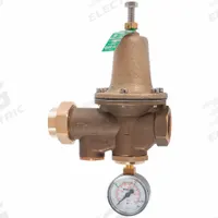 WATTS Water Pressure Reducing Valve: NPT x NPT, 1 1/4 in Pipe Size, Copper Silicon Alloy, NPT x NPT (MPN 11/4 25AUB-GG-Z3). Key specifications — Brand: WATTS; Low-Lead Compliance: Low-Lead Compliant.