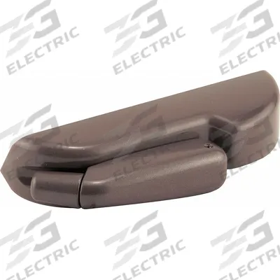 TRUE HARDWARE Cam Sash Lock: 5 1/2 in Overall Lg, Brown - Awning & Casement Window Operator Covers