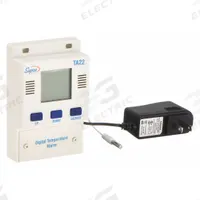 SUPCO Temperature Data Logger: -40°F to 160°F, -40°C to 71°C, TA22, Temp, For Single Phase. Key specifications — Parameters Measured: Temperature °F; Brand: SUPCO; Features: Built in Terminals for Remote Alarm or Telephone Dialer Connection; Includes: AC Adapter; Software Options: No Software Required; Data Logger Type: Temperature.