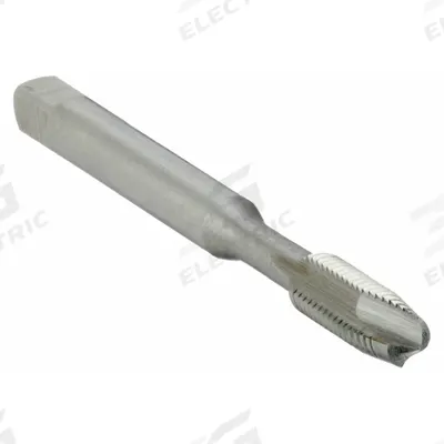 CHICAGO-LATROBE Spiral Point Tap: #8-32 UNC, H3 / 2B, 2 Flute, Plug Chamfer, High Speed Steel (MPN 330178) - Low-Shear Spiral-Point Taps