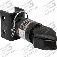 BUYERS PRODUCTS Coupler: Adj Coupler, IV, 7,000 lb Gross Towing Wt Capacity, Cast Steel, 10 lb Wt (MPN 5431700). Key specifications — Brand: BUYERS PRODUCTS; Finish: Powder Coated; Material: Cast Steel; Resistance Properties: Corrosion-Resistant.