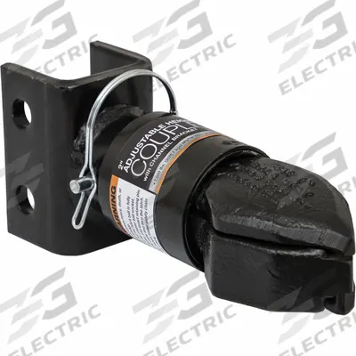BUYERS PRODUCTS Coupler: Adj Coupler, IV, 7,000 lb Gross Towing Wt Capacity, Cast Steel - Adjustable Couplers
