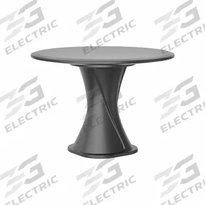 CORTECH Table: 29 in Overall Ht, 42 in Overall Dia, No Game Top, Ballast Accepted - Cascade Base Tables