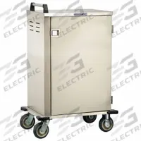 LAKESIDE Meal Delivery Cart: 6 Trays, Non-Pass-Through, 1 Doors, Stainless Steel, NSF Certified (MPN 5500). Key specifications — Manufacturer Part Number: 5500; Brand: LAKESIDE; Caster Configuration: (2) Rigid; Color: Silver; Material: Stainless Steel; Pass-through / Non-Pass-through: Non-Pass-Through; Insulated: No; Product Type: Meal Delivery Cart.