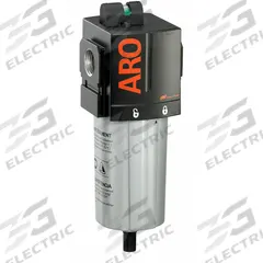 ARO Pneumatic Oil Filter: Coalescing, 3/4 in NPT, 0.3 micron, 216 cfm, 250 psi Max Op Pressure, 2000 (MPN F35352-310). Key specifications — attr110055: 2000; attr110008: ARO.