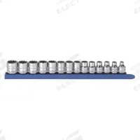 GEARWRENCH Socket Set: 3/8 in Drive, 14 Piece, 6-Point, SAE, 1/4 in to 7/8 in (MPN 80560). Key specifications — attr1224269: 3/8 in; attr1204685: Not Tether Capable; attr1204650: 1/4 in to 7/8 in; attr1204673: Socket Bits Not Included; attr1204688: GEARWRENCH; attr1224230: Friction; attr1224354: No Thin Wall; attr1206170: Standard Sockets.