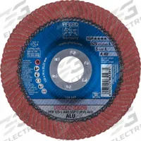 PFERD Flap Disc: Radial, 5" x 7/8", Aluminum Oxide, 40 Grit, Fiberglass Bk, High Density (MPN 67651). Key specifications — Connector Size: 7/8 in; Series: A SGP CURVE; Brand: PFERD.
