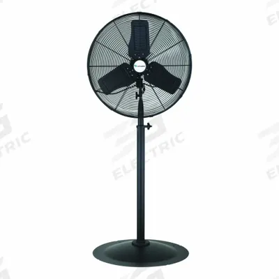 CANARM Circulating Fan: 24 in Blade Dia, 3 Speeds, 1/4 hp Motor HP, Oscillating - Standard Industrial Pedestal Fans