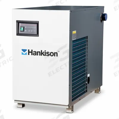 HANKISON Refrigerated Air Dryer: ISO Class 5, 300 cfm, 460V AC, 2 in NPT, 38°F Dew Point - Non-Cycling Refrigerated Compressed Air Dryers