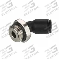 LEGRIS Push-Fit Elbow Fitting: 1/4 mm Pipe x 10 mm OD Size, BSPP x Push-to-Connect, Black (MPN 3133 10 13). Key specifications — Brand: LEGRIS.
