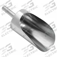 SANI-LAV Scoop: 64 oz Capacity, Silver, 12 1/4 in Overall Lg, 5 in Overall Wd, Stainless Steel (MPN 4004). Key specifications — attr920828: Yes; attr874515: SANI-LAV; attr874517: Silver; attr920827: No; attr874521: No.