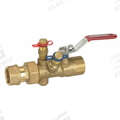 NUTECH Manual Balancing Valve: Manual, FNPT, 1.6 gpm – 5 gpm, 1.6 gpm Min. Flow Rate - Manual Balancing Valves