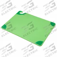 SAN JAMAR Cutting Board: 20 in Overall Lg, 15 in Overall Wd, Green, Co-Polymer, NSF Certified (MPN CBG152012GN). Key specifications — Color: Green; Brand: SAN JAMAR; Material: Co-Polymer; NSF Certified: Yes.