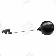 KERICK Float Valve Assembly: For Water Media, Angle Valve Body, Cylindrical, Horizontal Piping, PVC (MPN PS75SS-5). Key specifications — Mounting: Horizontal Piping; Standards: Standard 169; Arm Adjustability: Adjustable; Connection Gender - Side 1: Male; Connection Gender - Side 2: Male; Brand: KERICK; Connection Type - Side 1: NPT; Connection Type - Side 2: NPT.
