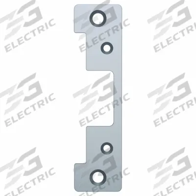 HES Electric Door Strike: 1 1/4 in Wd, 4 7/8 in Ht, Cylindrical/Mortise - Combination Cylindrical & Mortise Electric Strikes