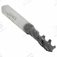 CLEVELAND Spiral Flute Tap: 5/16"-18 UNC, 2B, 3 Flute, Semi-Bottoming Chamfer (MPN C98016)