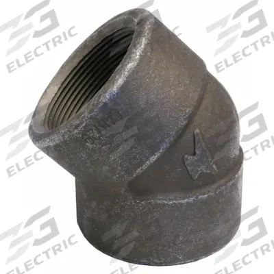 ANVIL Metal Pipe Elbow: 1 1/4 in x 1 1/4 in, Female NPT Threaded x Female NPT Threaded - Threaded High-Pressure Pipe Fittings