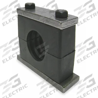 BEHRINGER PIPE SYSTEMS Vibration-Dampening Beta Clamp: Ribbed Bore, 304 Stainless Steel Clamp (MPN SHT6175-PP) - Vibration-Dampening Textured Core Beta Clamps