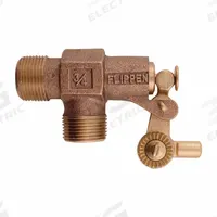 WATTS Float Valve with Threaded Outlet: For Water Media, Straight Valve Body, Bulkhead, Bronze, MNPT (MPN ST750). Key specifications — Mounting: Bulkhead; Arm Adjustability: Adjustable; Connection Gender - Side 1: Male; Connection Gender - Side 2: Male; Brand: WATTS; Connection Type - Side 1: NPT; Connection Type - Side 2: NPT; Flow Rate: 40 gpm @ 50 psi.