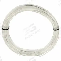 DAYTON Round Belt: Clear, 1/4 in Dia, For 2 in Min Pulley Dia, 50 ft Overall Lg, Solid, Smooth, 90A (MPN 1DYX2). Key specifications — attr1317950: 90A; attr1317956: Urethane; attr1317948: Clear.