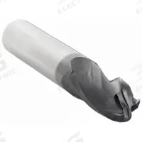 APPROVED VENDOR Ball End Mill: Carbide, AlTiN Coated, 4 Flute, 3/4" Mill Dia, 1-1/2" LOC, 4" OAL (MPN 223-001154)