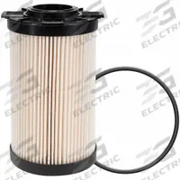 BALDWIN FILTERS Fuel Element: Cartridge, 6 in Overall Lg, 3 1/4 in Outside Dia, 1 7/16 in Inside Dia (MPN PF46253). Key specifications — Brand: BALDWIN FILTERS; Media Material: Cellulose; Includes: Gasket; Compatible Vehicle Make: Peterbilt.