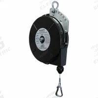 HUBBELL Tool Balancer: Ratchet Locking, 12 lb Max. Tool Wt, 8 ft Cable Lg, Steel, Spring Clip, Fixed (MPN BG-10-L). Key specifications — attr378750: Fixed; attr424692: BG-Heavy Duty; attr215471: 8.00 to 12.00 lb; attr215474: Steel; attr378751: Not Included; attr378752: Not Included; attr215463: HUBBELL.