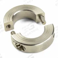 RULAND MANUFACTURING Balanced Shaft Collar: 2-Piece, Metric, Round, Clamp-On, 4 mm Bore Dia, 303 (MPN MSPB-4-SS). Key specifications — attr671628: RULAND MANUFACTURING.