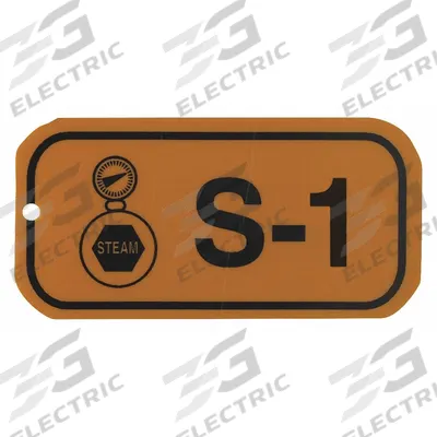 BRADY Lockout Tag: None/ No Header, S-1, Polystyrene, English, Plastic, Holes - Safety
