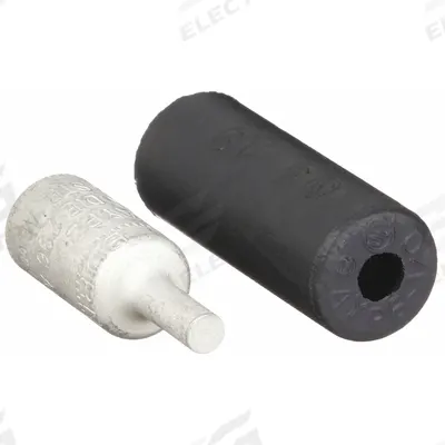 BURNDY Compression Pin Terminal: 4 AWG Pin Size - Pin Terminal Compression Adapters