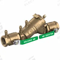 ZURN WILKINS Backflow Preventer: 950XL3, 2 in Pipe Size, MNPT x MNPT, 17.69 in Overall Lg, Bronze (MPN 2-950XL3). Key specifications — Shut-Off Valve Type: Ball Valve; Connection Type: MNPT x MNPT.