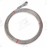 APPROVED VENDOR Wire Rope: Galvanized Steel, 7 x 19, 840 lb Working Load Limit, 100 ft Overall Lg (MPN 1DLB4). Key specifications — Brand: APPROVED VENDOR.
