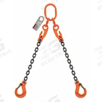 PEWAG Chain Sling: 3/8 in Chain Trade Size, 100 Chain Grade, Sling Hook, Steel, Adj, 5 ft Sling Lg (MPN 10G100DOSXK/5). Key specifications — attr994064: PEWAG.