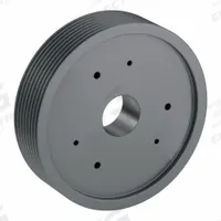 APPROVED VENDOR V-Belt Pulley: 3V1400, 8 Groove, 14 in OD, Bushed Bore, E, For 3V/3VX Belt Section (MPN 83V1400E). Key specifications — Pulley Industry Number: 3V1400; Pitch Diameter: 14 in (3V); For Belt Section (broad, with similar types): 3V or 3VX.