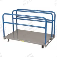 LITTLE GIANT Vertical Sheet Storage Rack: 2 Bays, 60 in x 36 in x 33 in, Steel, Gray (MPN ASR-3660). Key specifications — attr36897: 2; attr36904: Steel; attr36169: LITTLE GIANT; attr36901: Gray.