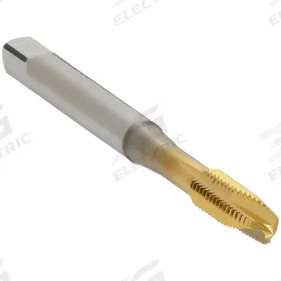 OSG Spiral Point Tap: M6x1 Metric, H7 / 4H-6H, 3 Flute, Plug Chamfer - Spiral-Point Taps for Aerospace Materials