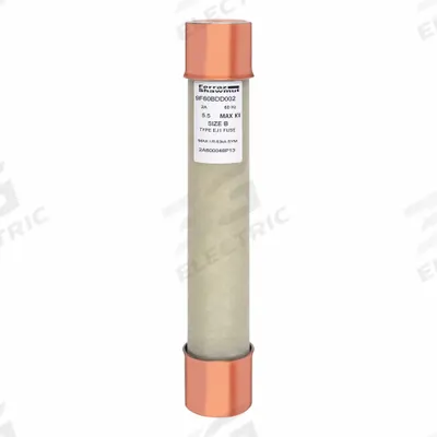 MERSEN Medium Voltage Fuses: 9F60 Series, R-Rated, 5.5 kV AC, 2 A, Gen Purpose - Fast-Acting & General-Purpose Cylindrical Fuses