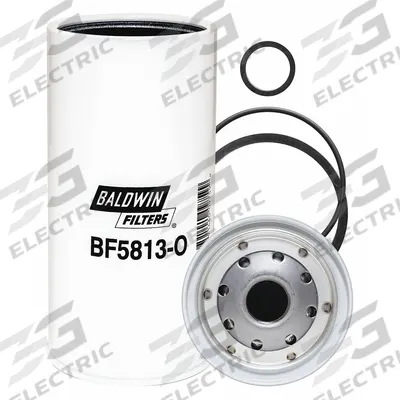 BALDWIN FILTERS Fuel Filter: Spin-On, 3 3/4 in Outside Dia, 1-12 Thread Size, Paper, Isuzu - Spin-On Fuel Filters