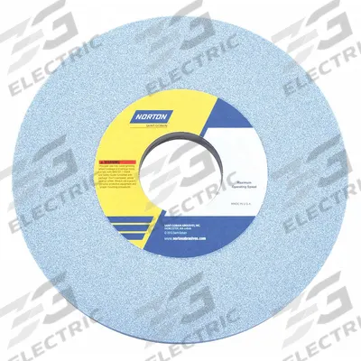 NORTON Straight Grinding Wheel: Type 1, 14" x 1 1/2" x 5" - Cool-Cutting Grinding Wheels for All Metals