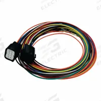 SPEED WIRING PRODUCTS Connector: Molex, MX150L, 8 Poles, 48 in Wire Lead Lg, 7 A, 50V DC (MPN WA-08-4848). Key specifications — Wire Type: SXL Thick-Wall Cross-Linked Automotive Wire (SAE-J1128); Brand: SPEED WIRING PRODUCTS; Number of Poles: 8; Voltage Rating: 50V DC; Wire Jacket Material: Cross-Linked Polyethylene; Current Rating: 7 A; Wire Color: Orange; Kit Contents - Description: (1) Plug with Male Contacts.